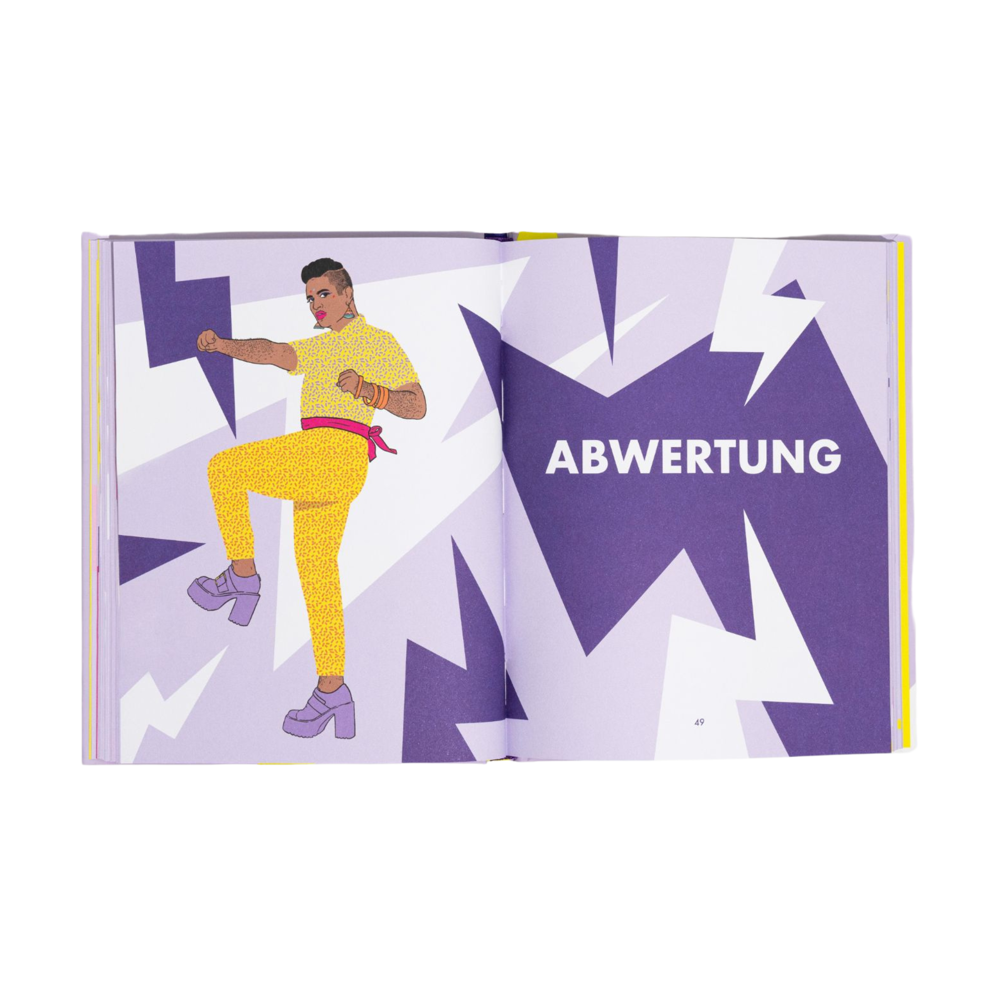 Eine Doppelseite aus 