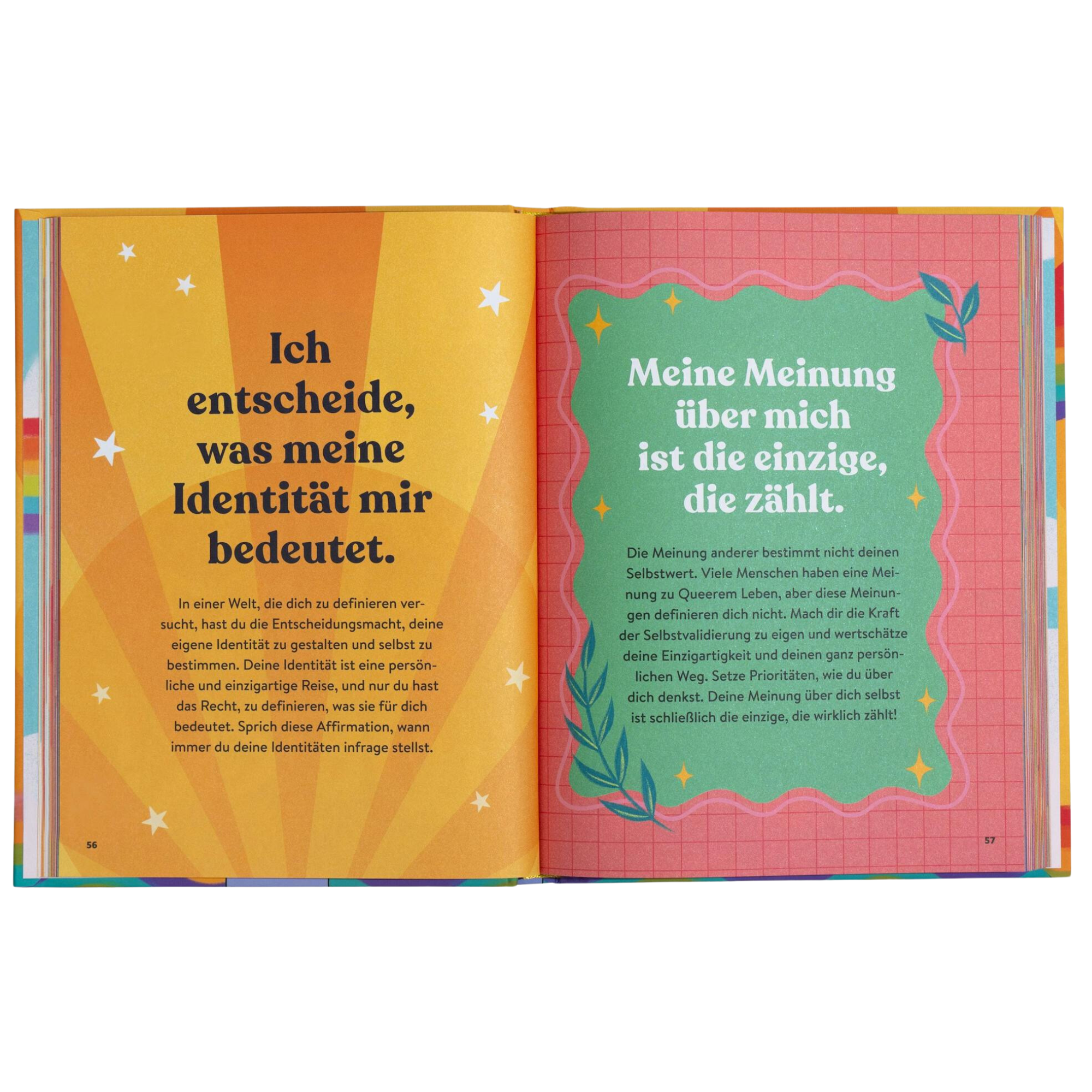 Ein aufgeschlagenes Buch aus Jess Vosseteigs 